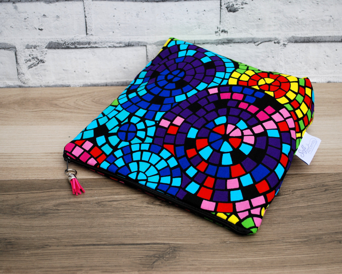 Colourful Tall Wash Bag/Zipper Pouch