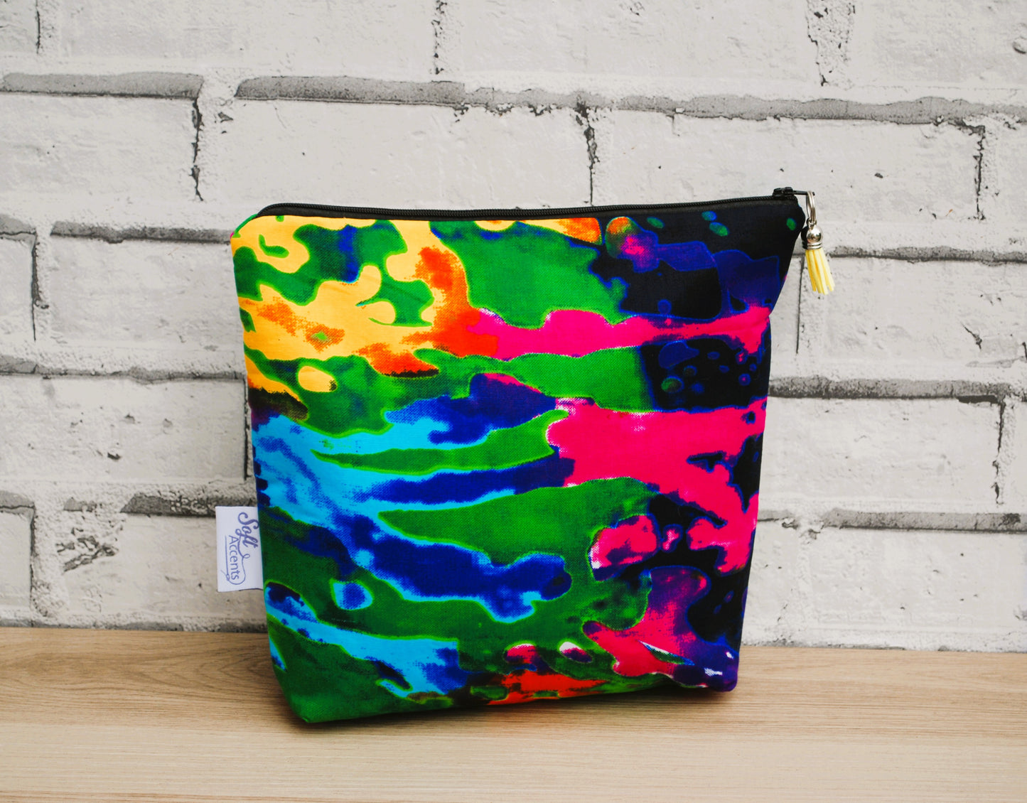 Rainbow Tall Wash Bag