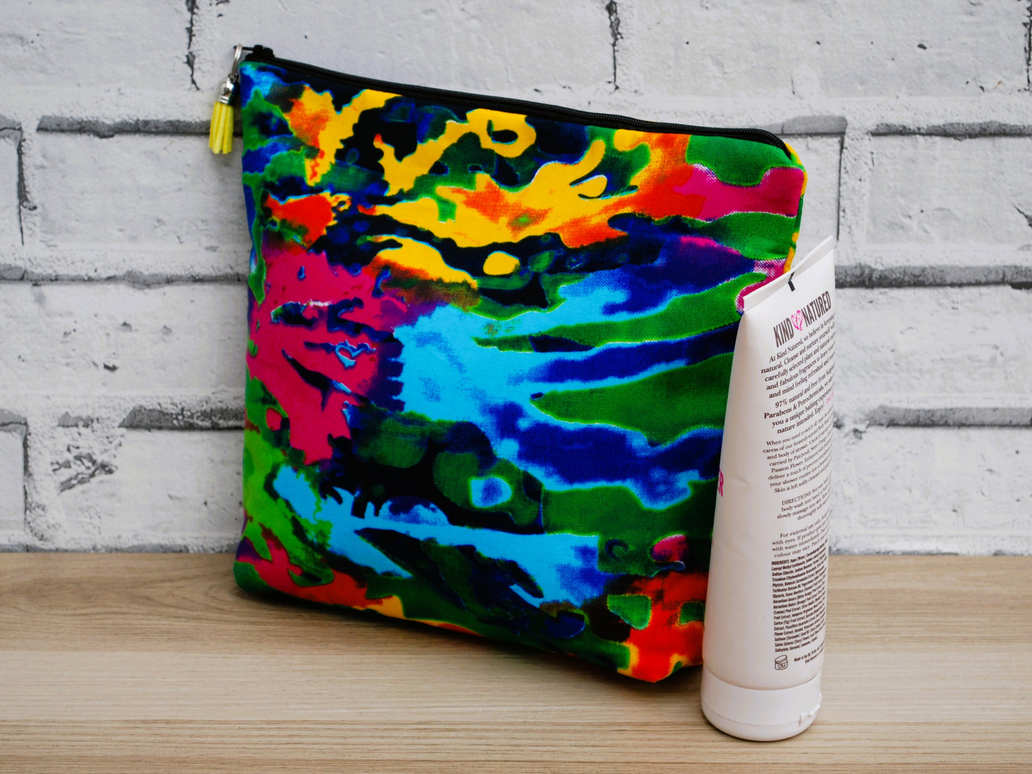 Rainbow Tall Wash Bag