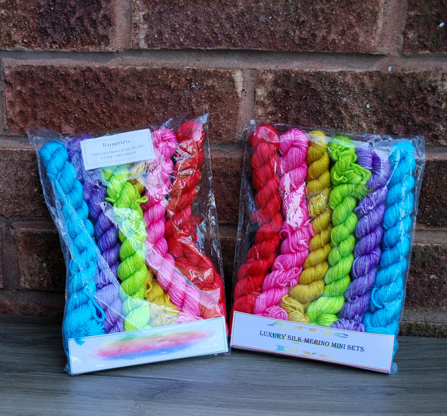 Small Farai Project Bag and Yarn Combo - HYPERION