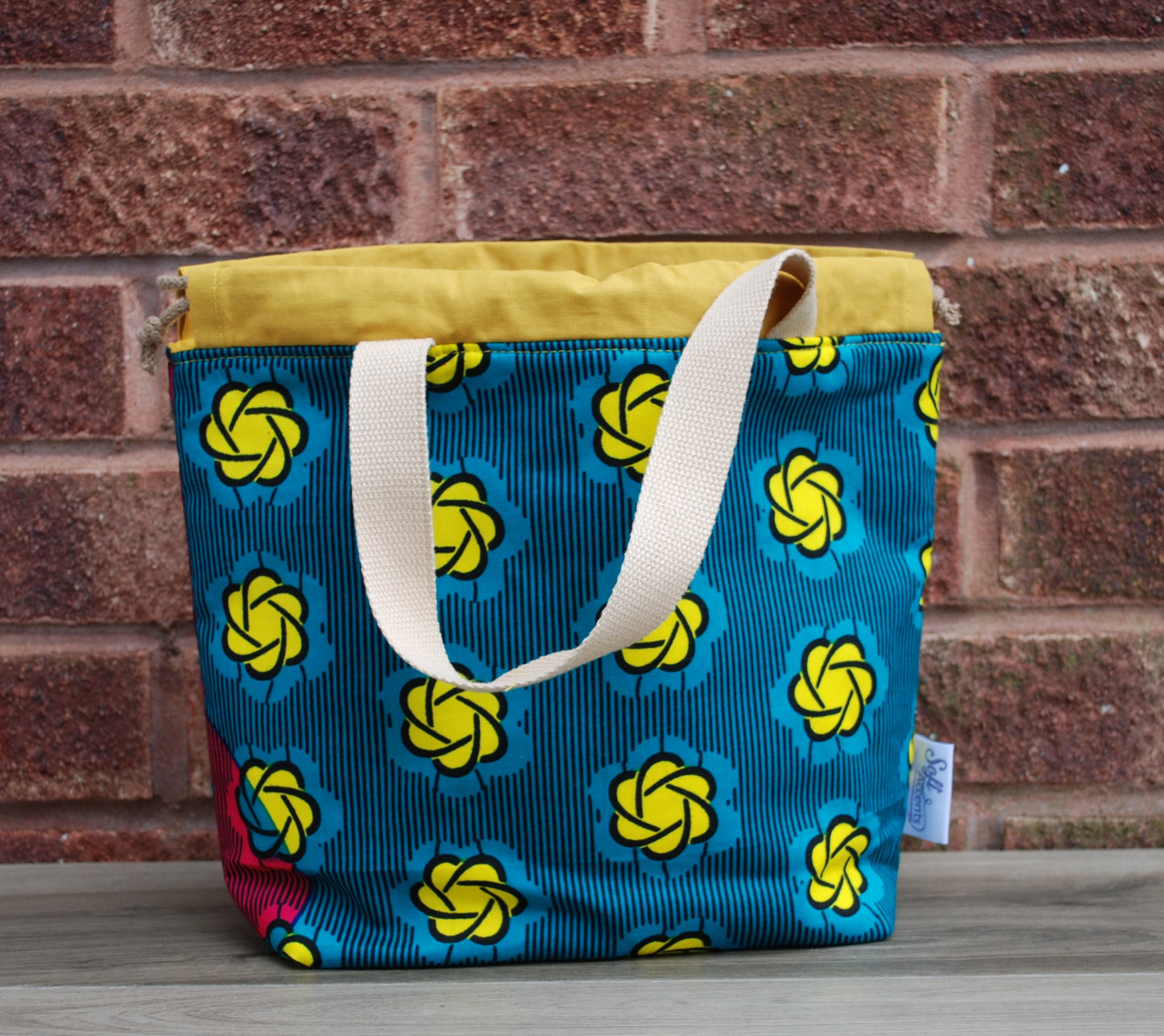 Colourful Medium Farai Project Bag African Print Fabric (Copy)