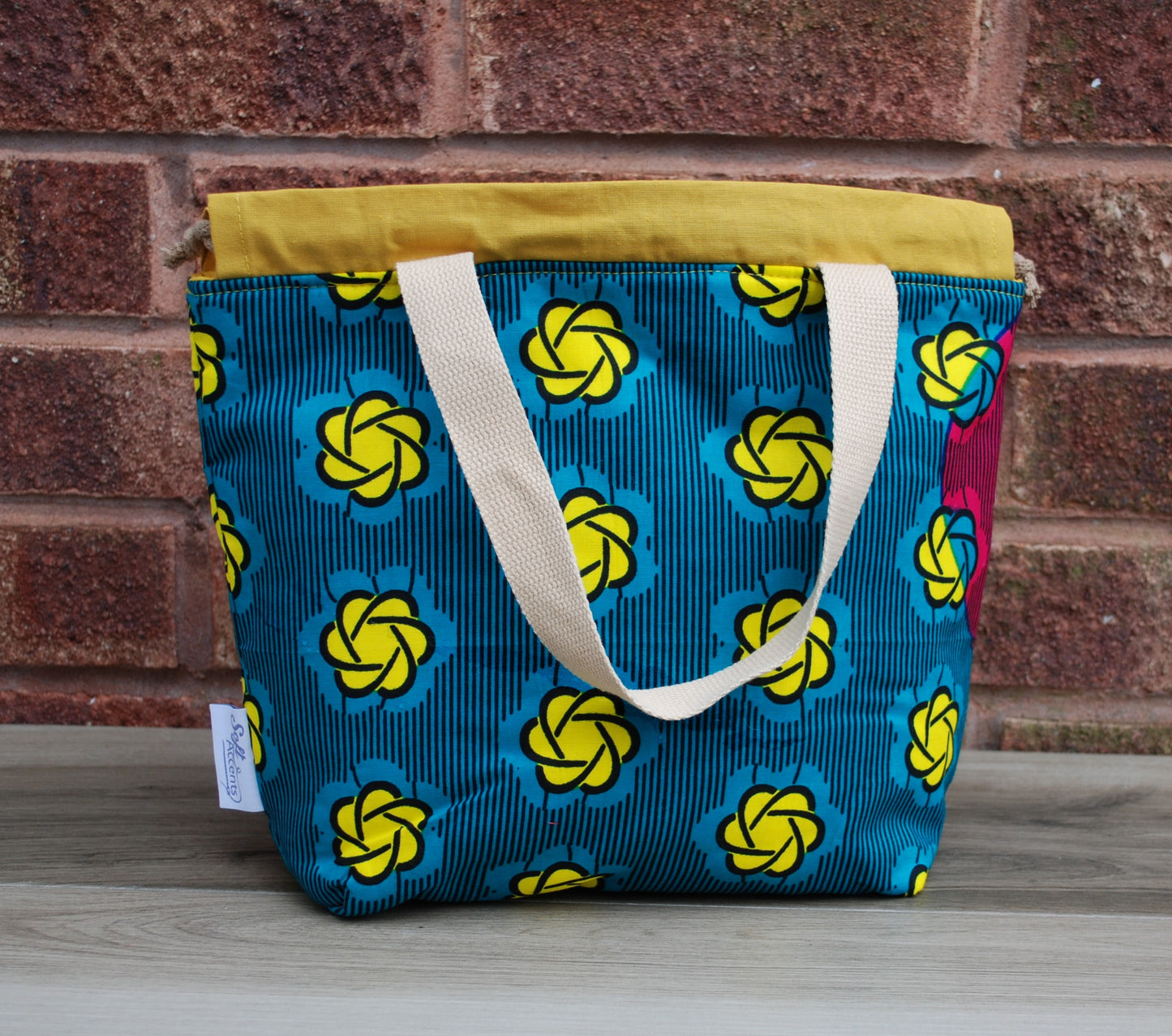 Colourful Medium Farai Project Bag African Print Fabric (Copy)