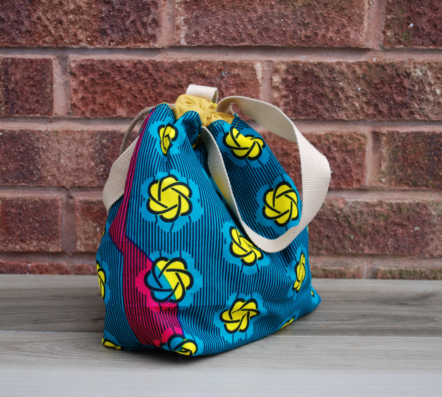 Colourful Medium Farai Project Bag African Print Fabric (Copy)