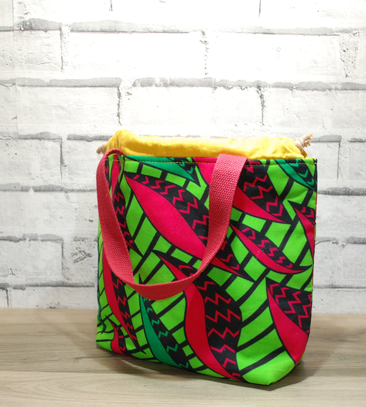 Medium Farai Project Bag Green Red