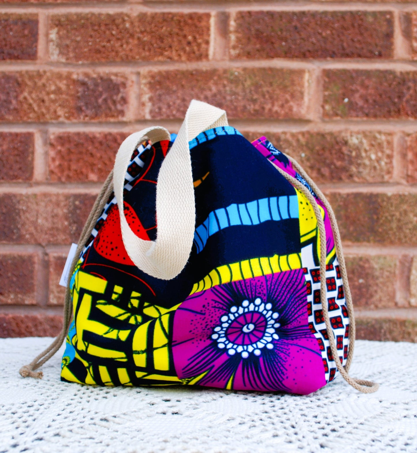 Medium Farai Project Bag Abstract African Print Fabric