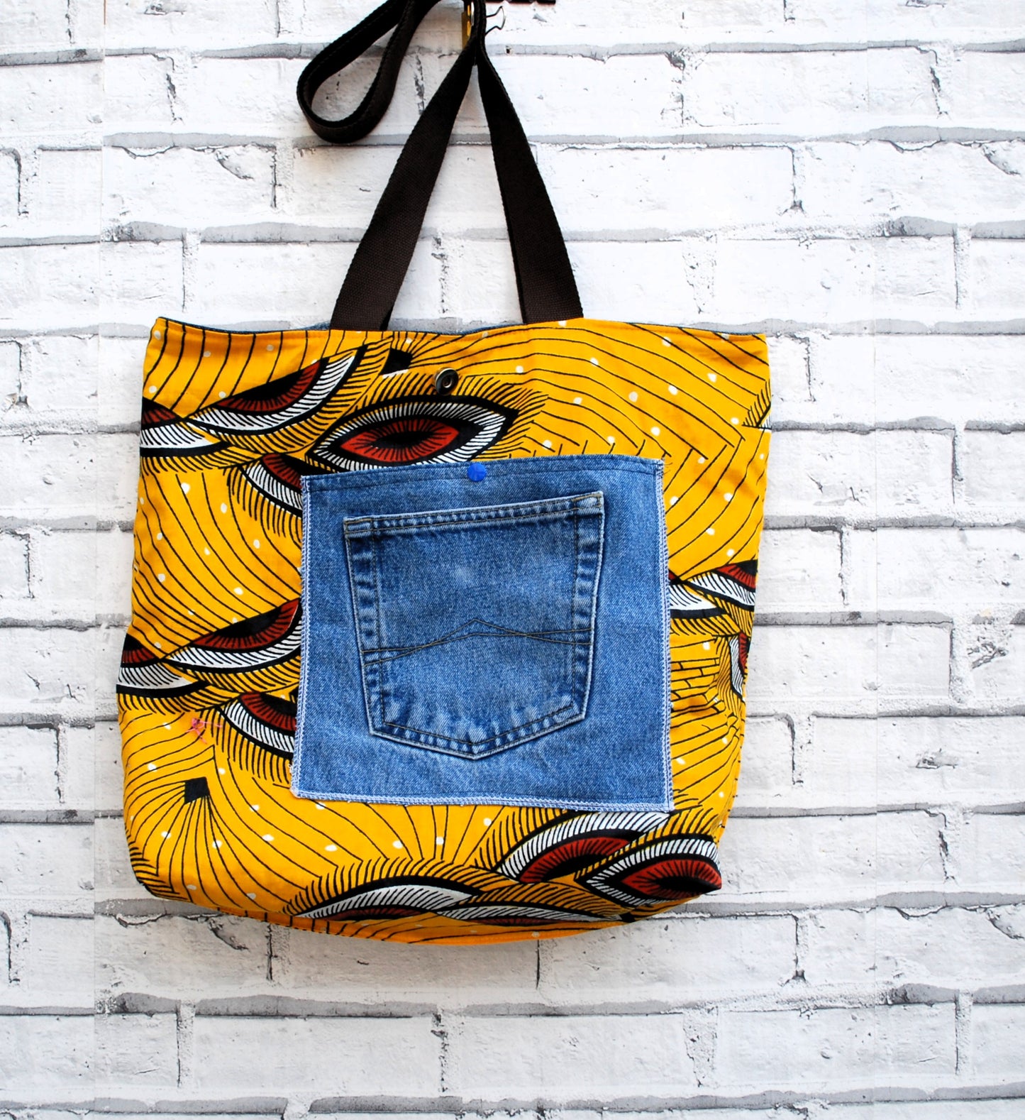 Denim Tote Bag