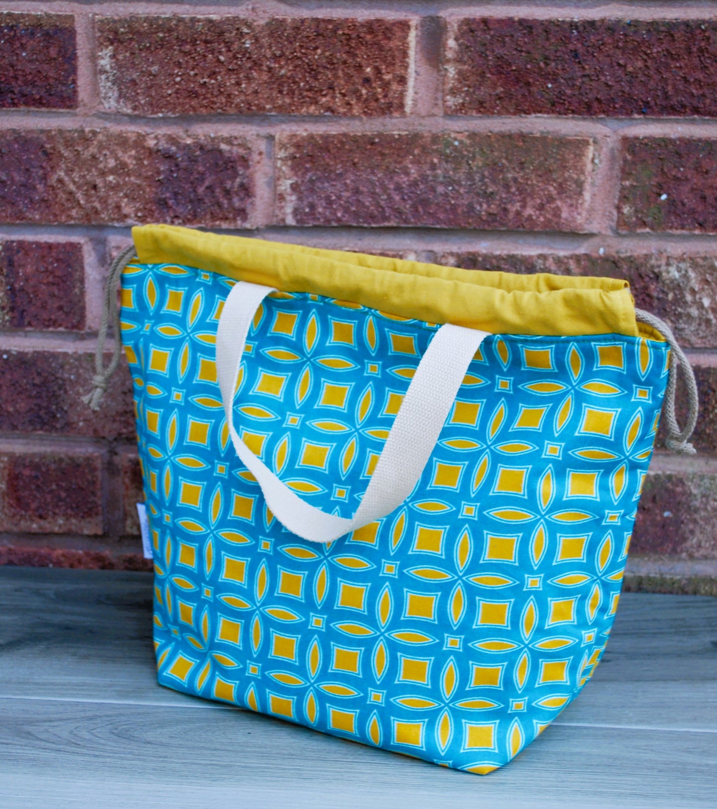 Large Project Bag - Cotton Fabric