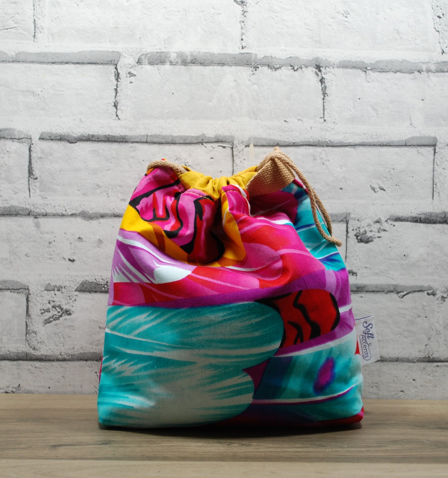 Turquiose Small Farai Project Bag