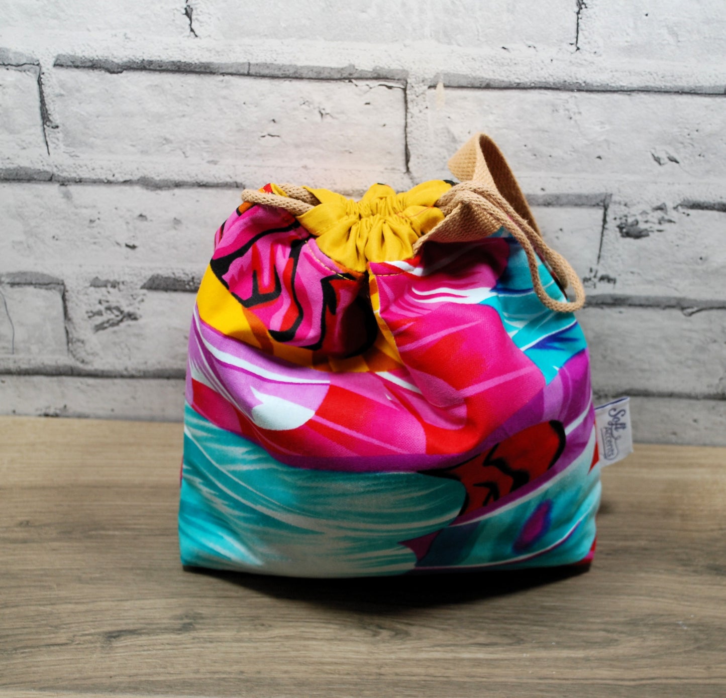 Turquiose Small Farai Project Bag