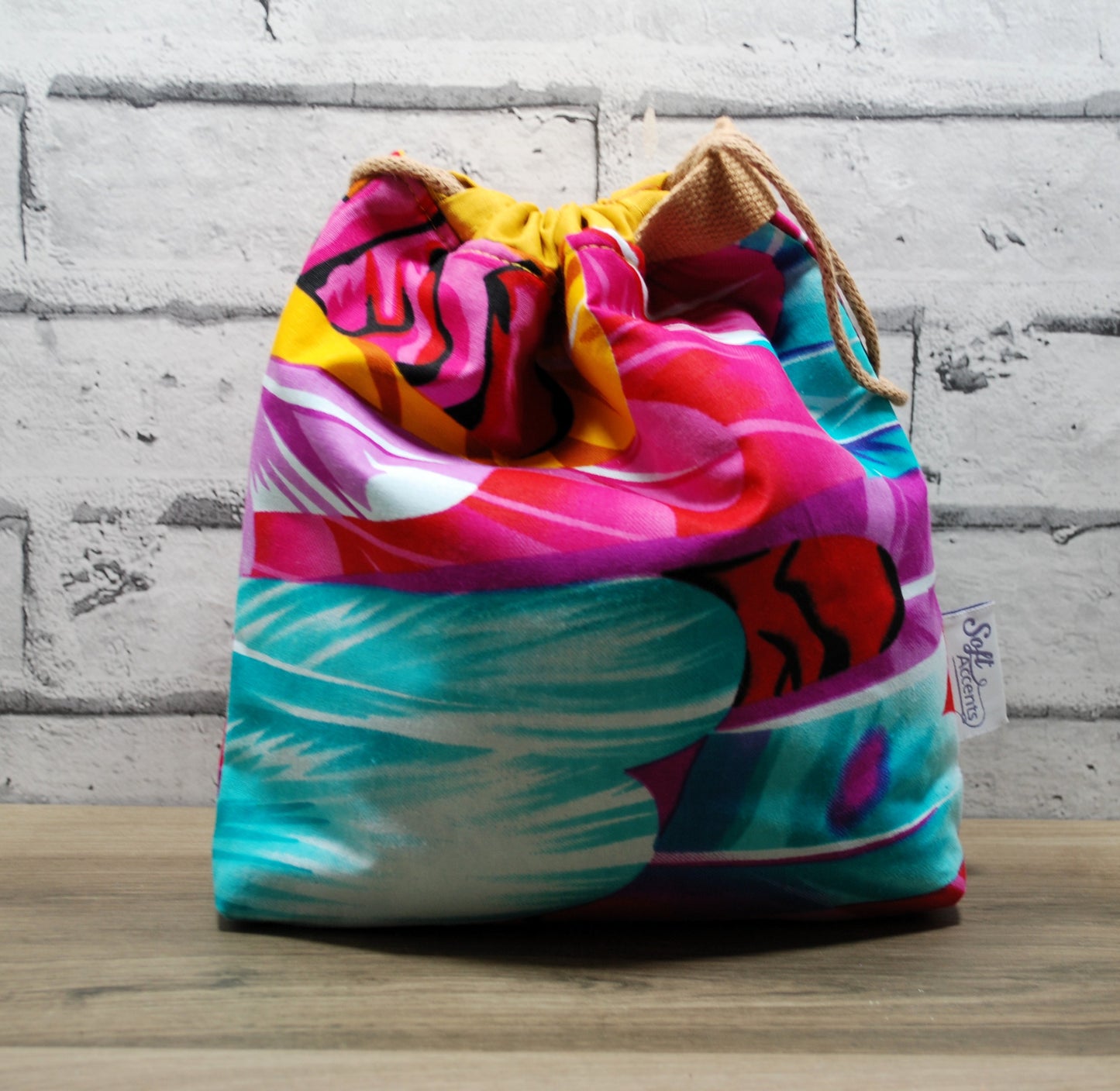 Turquiose Small Farai Project Bag