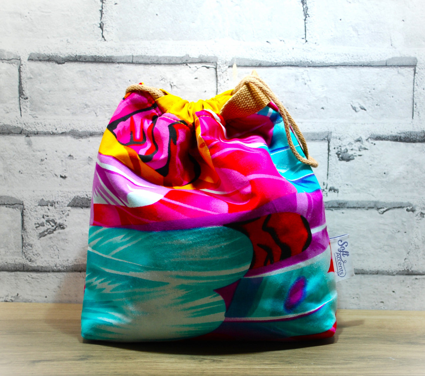 Turquiose Small Farai Project Bag