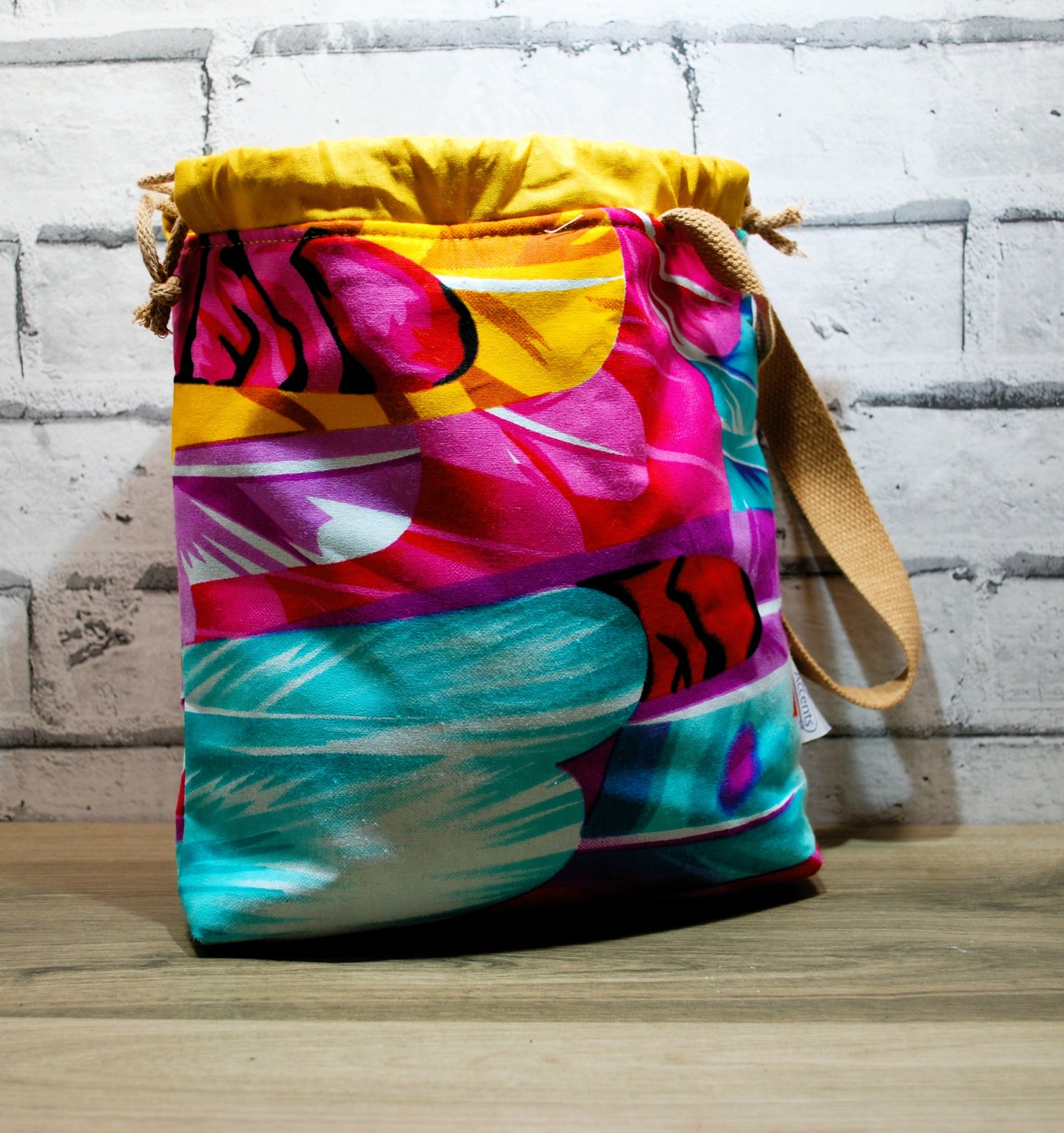 Turquiose Small Farai Project Bag