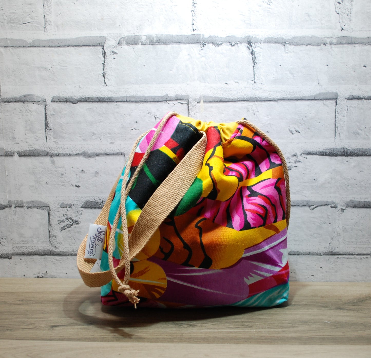 Turquiose Small Farai Project Bag