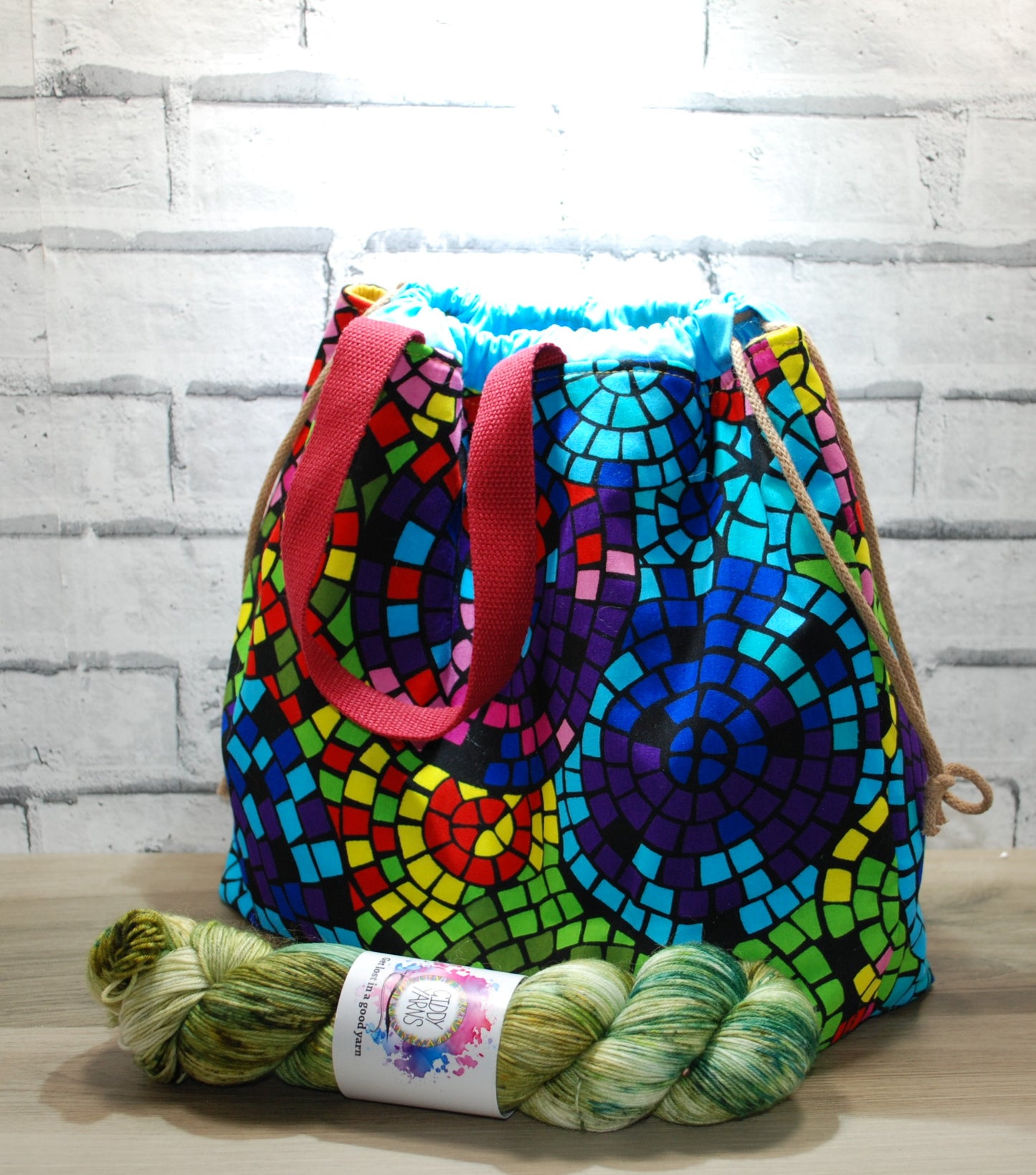 Colourful Mosiac Print XL Farai Project Bag