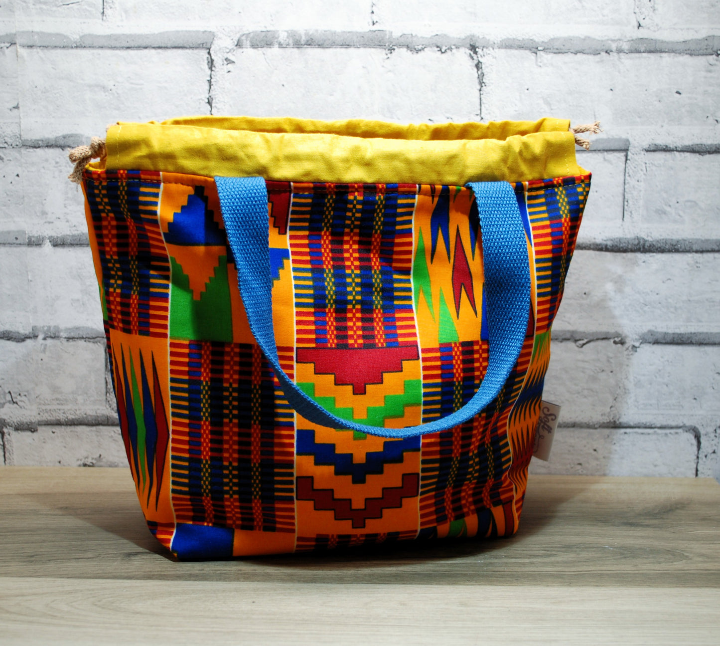 Medium Farai Project Bag in Kente Print