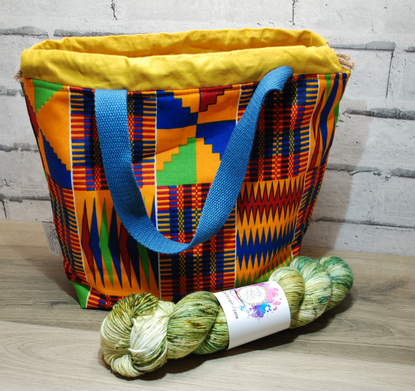 Medium Farai Project Bag in Kente Print
