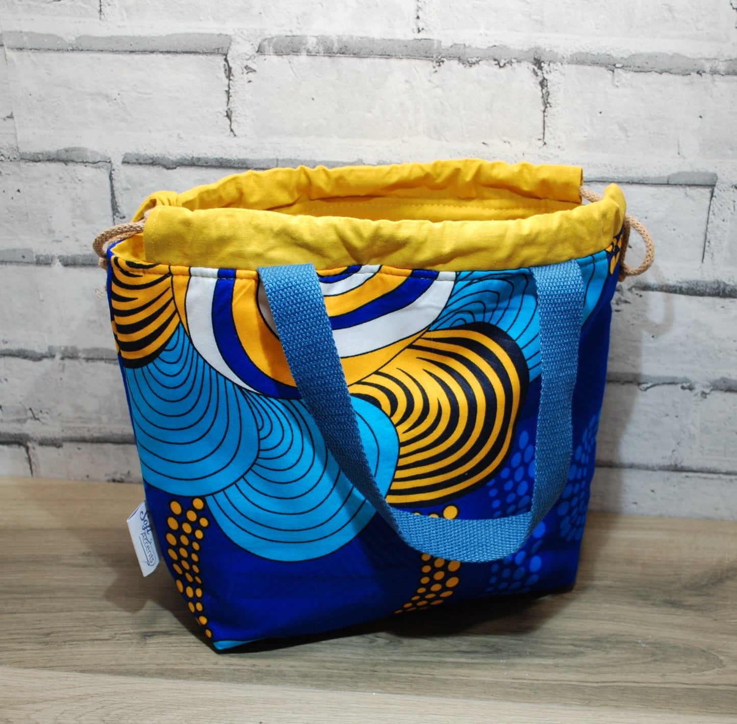 Medium Farai Project Bag Blue Yellow