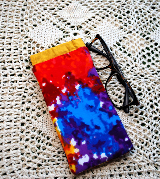Flexi Frame Fabric Glasses Case – Vibrant African Print