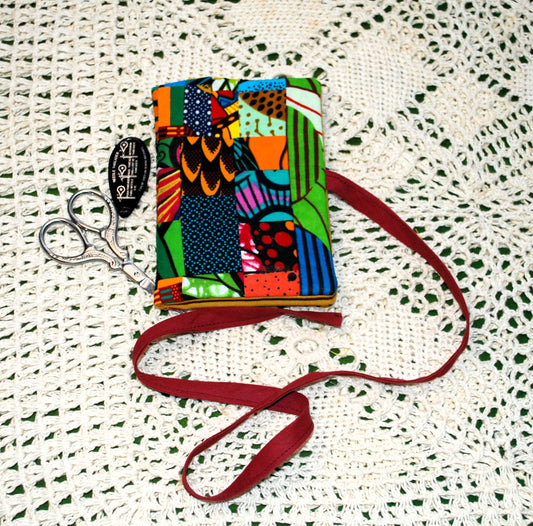 Zero waste Needle Book, Scissors and Needle Threader